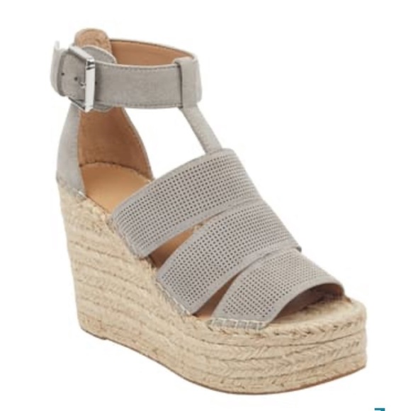Marc Fisher Adore Espadrille Platform Wedge Sandal - Picture 1 of 16